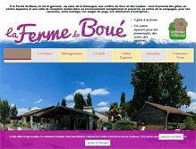 Tablet Screenshot of fermeduboue.com